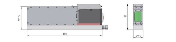 Graphic of the LDMdirect 2000 by Laserline diode lasers